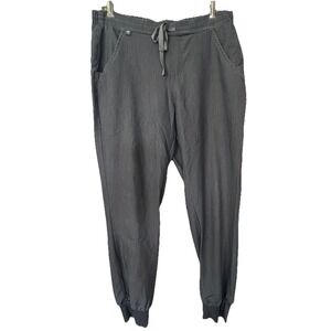 FIGS Zamora Women's Size Medium Jogger Scrub Pants Gray